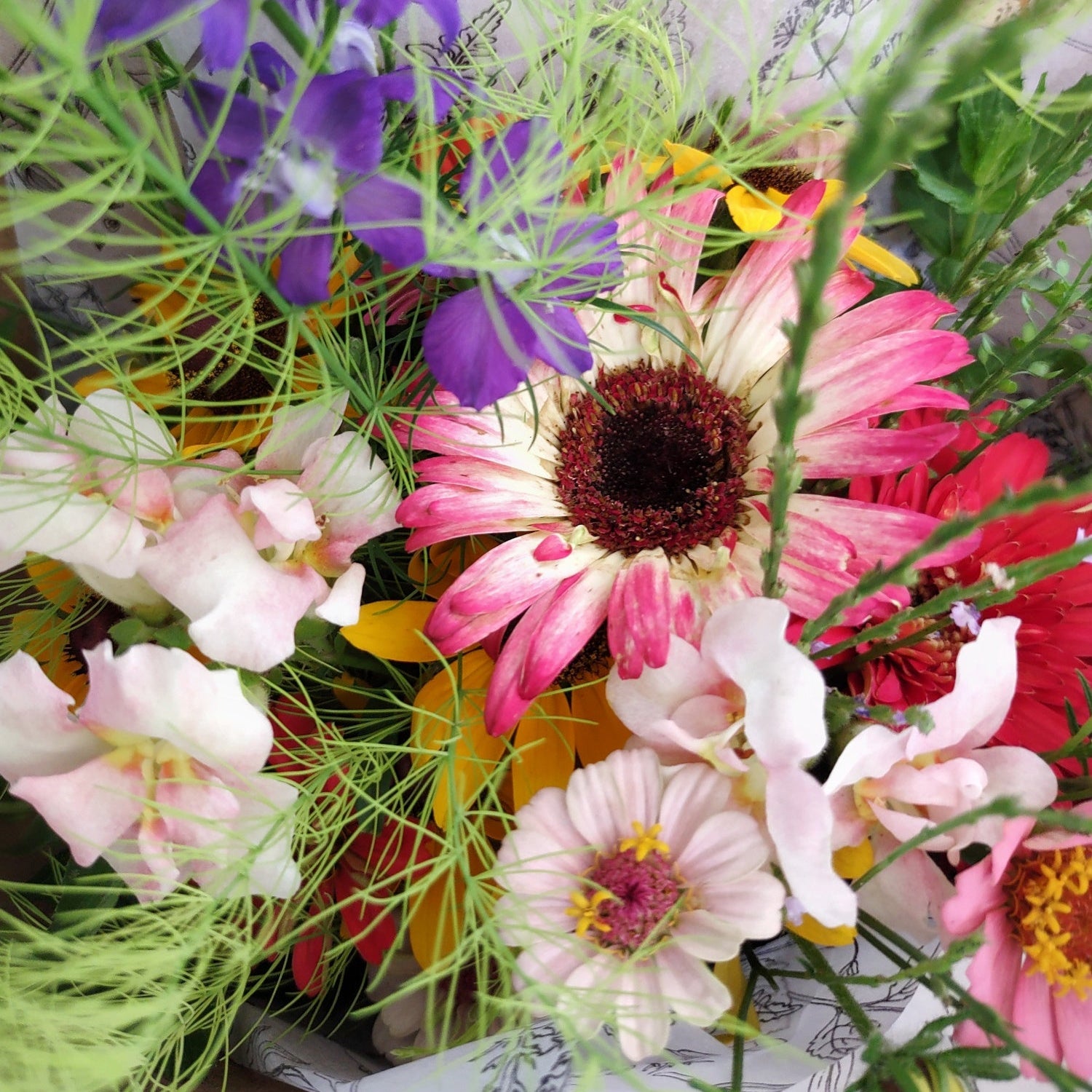Hand Tied Flower Arrangement - Cold Creek Natural Farm