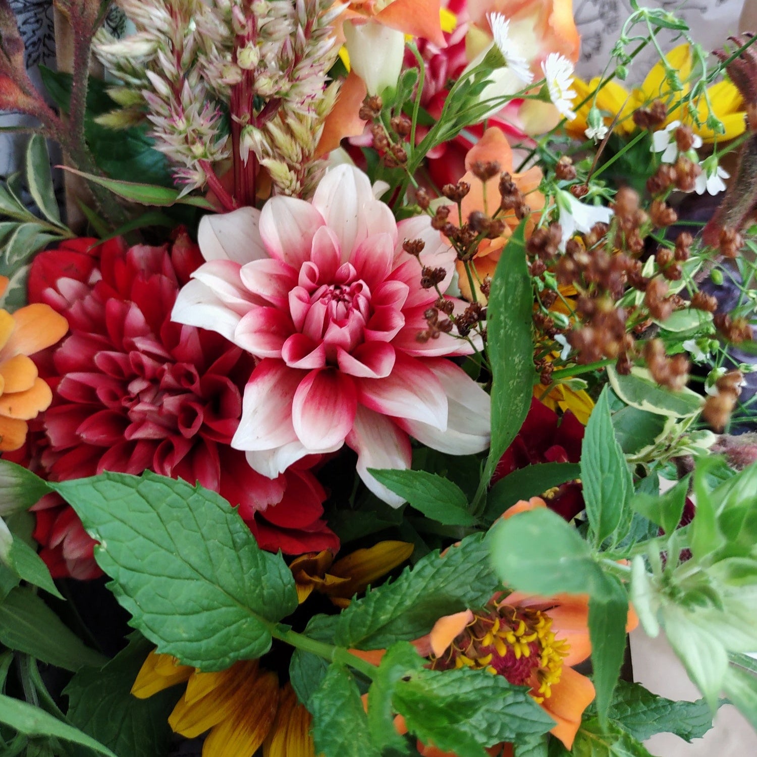 Hand Tied Flower Arrangement - Cold Creek Natural Farm