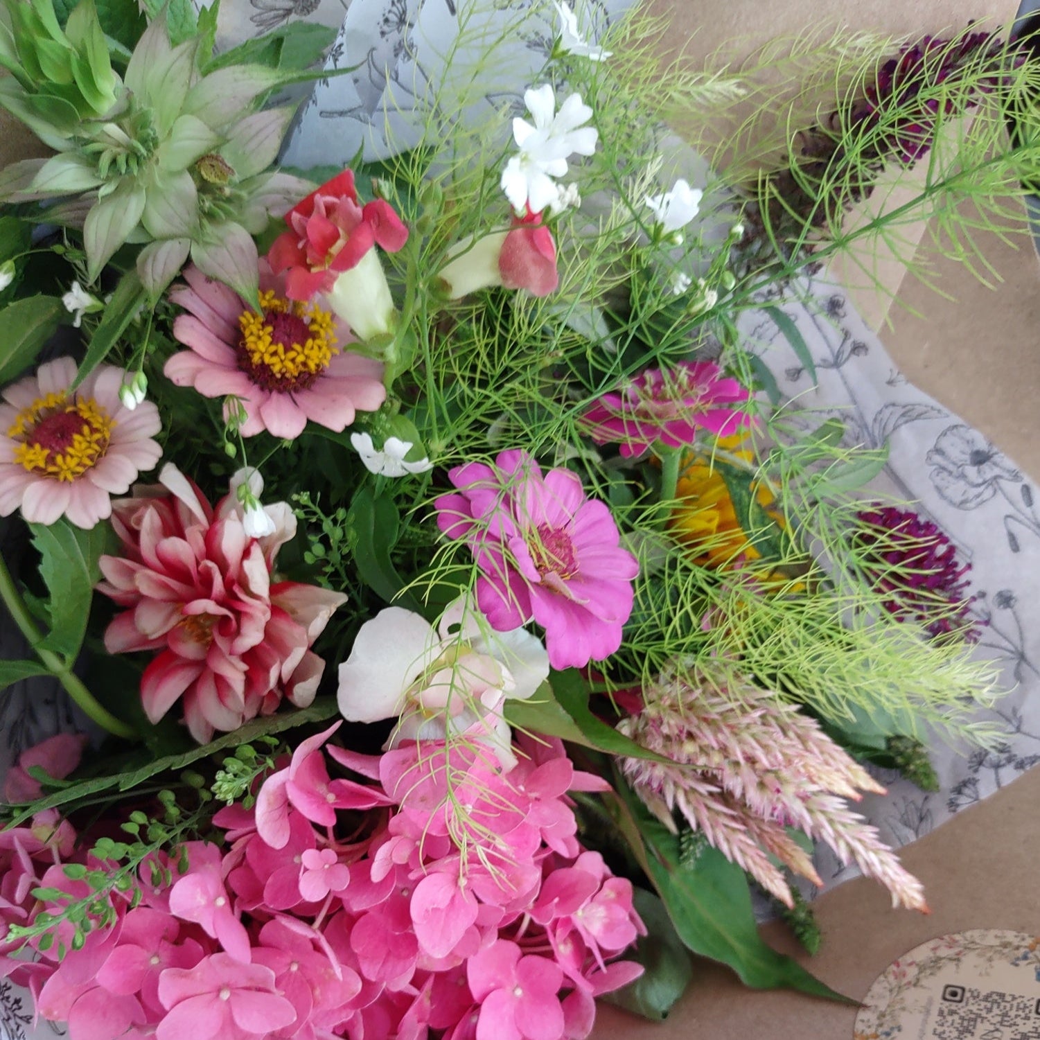Hand Tied Flower Arrangement - Cold Creek Natural Farm