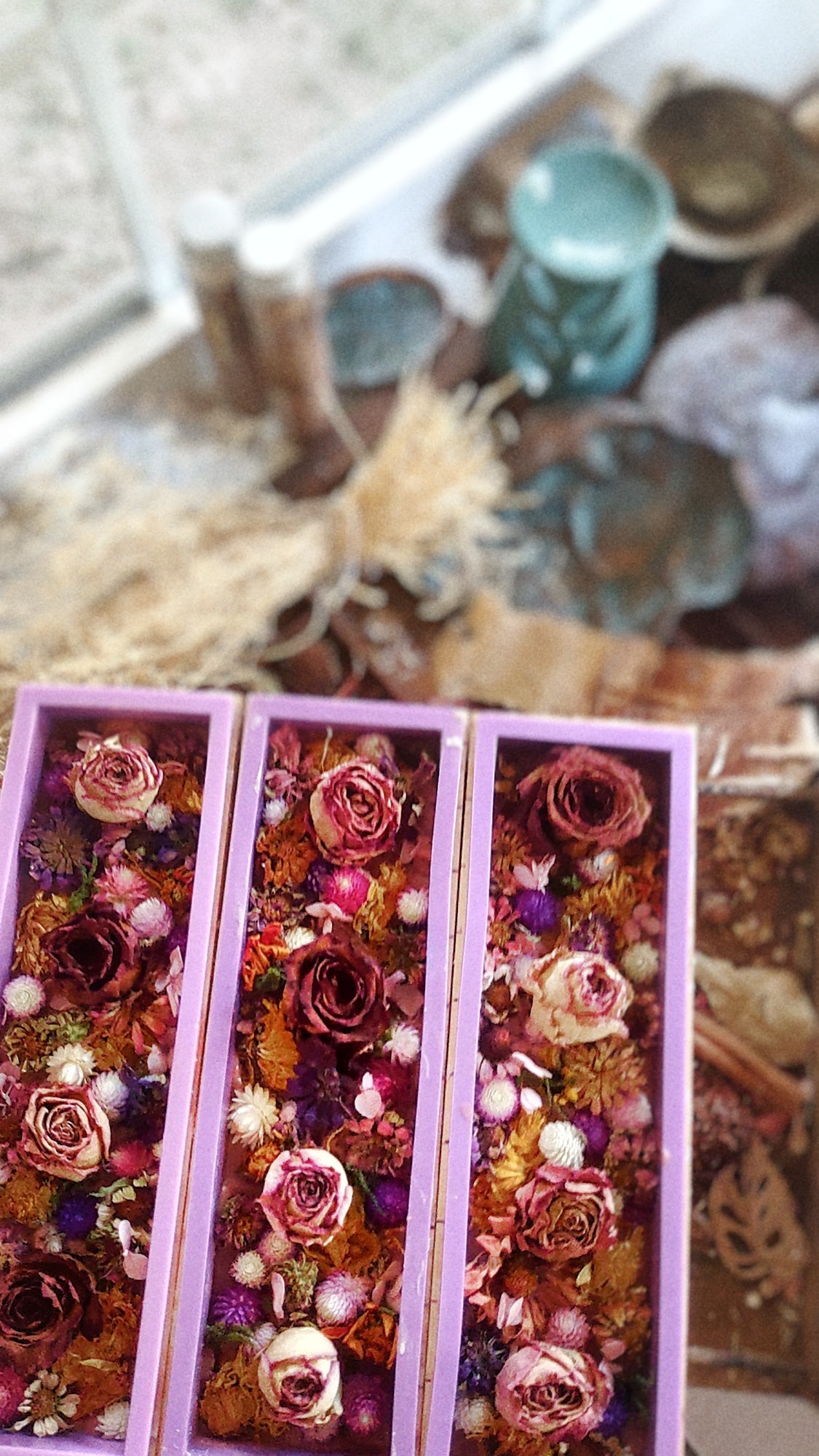 Country Garden Botanical Soap Blocks