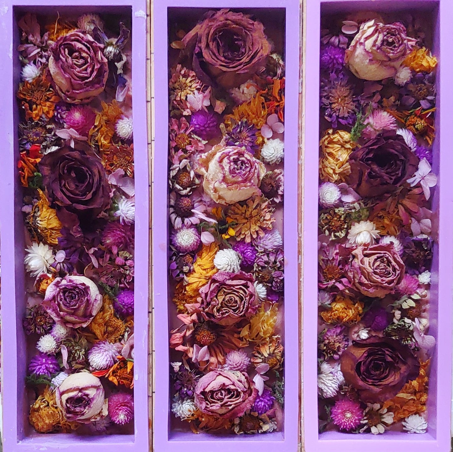 Country Garden Botanical Soap Blocks