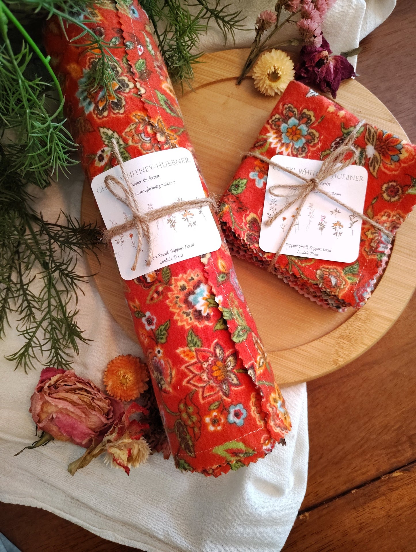 Reusable Unpaper Towels – Washable & Reusable Cotton Paper Towel Alternative