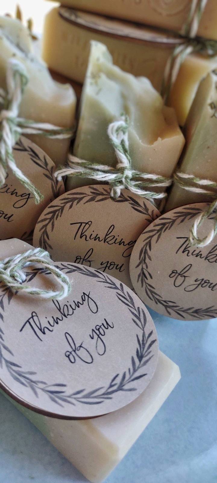 Mini Soap Gift Favors - Personalized - Cold Creek Natural Farm
