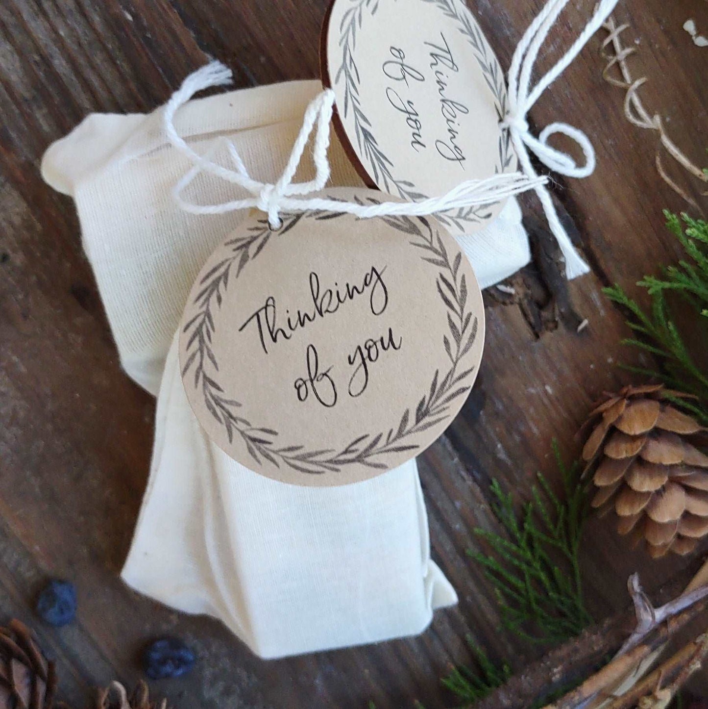 Mini Soap Gift Favors - Personalized - Cold Creek Natural Farm