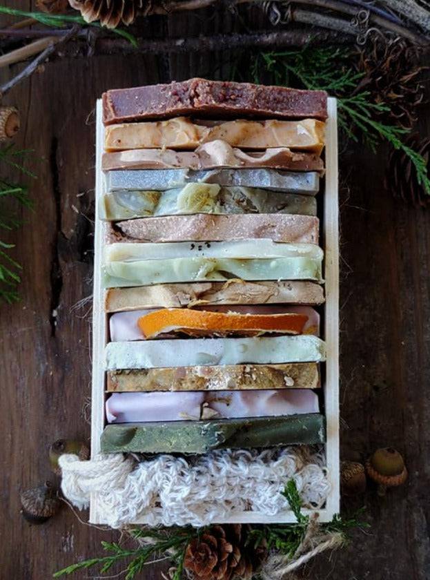 THE ULTIMATE GIFT BOX SOAP SET - Artisan Handcrafted Gift Soaps - Cold Creek Natural Farm