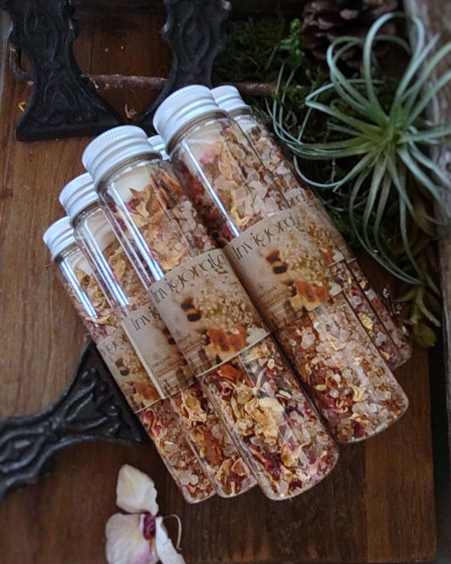BATH SOAK - Botanical Bath Salts & Soaking Bag - Cold Creek Natural Farm