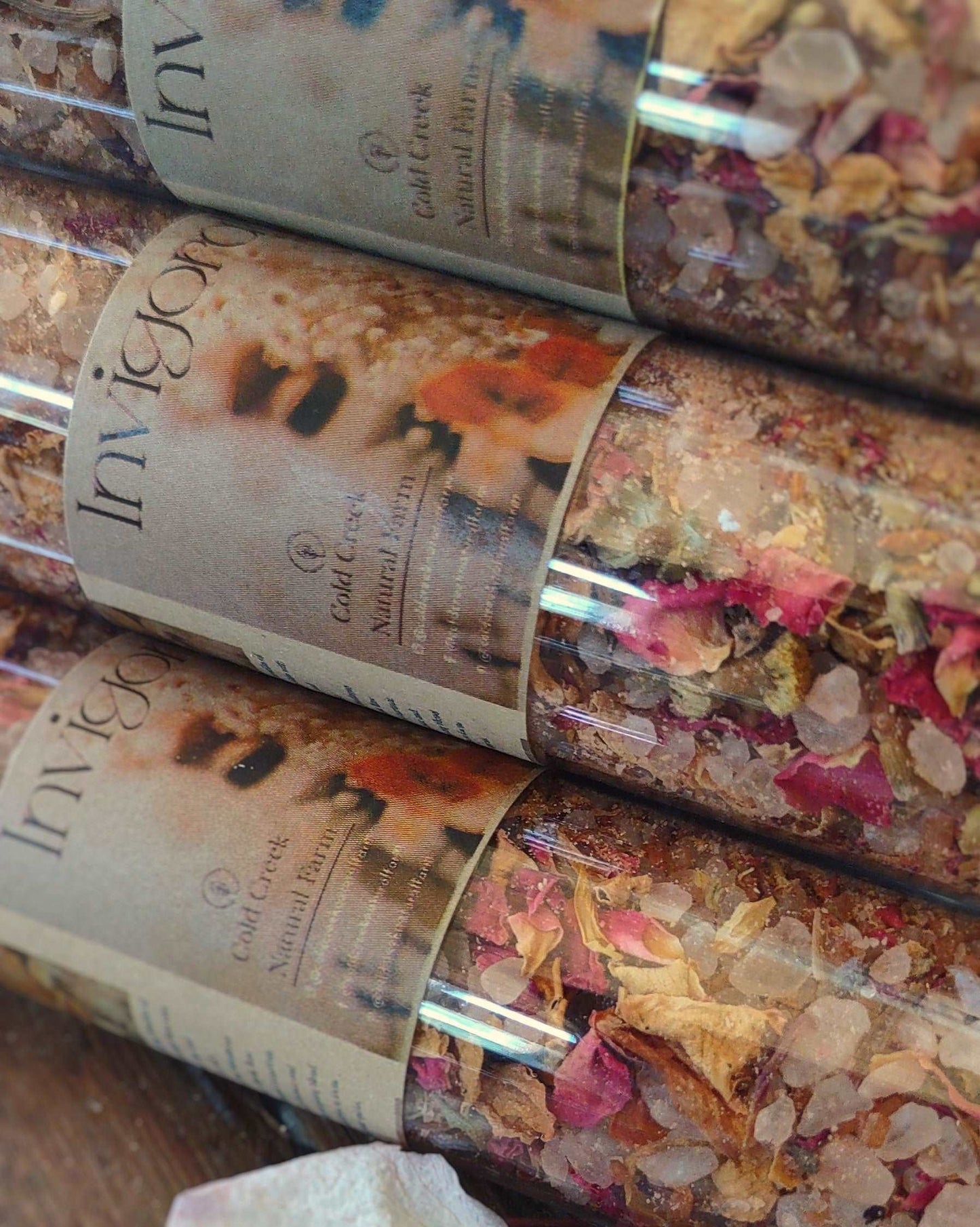 BATH SOAK - Botanical Bath Salts & Soaking Bag - Cold Creek Natural Farm