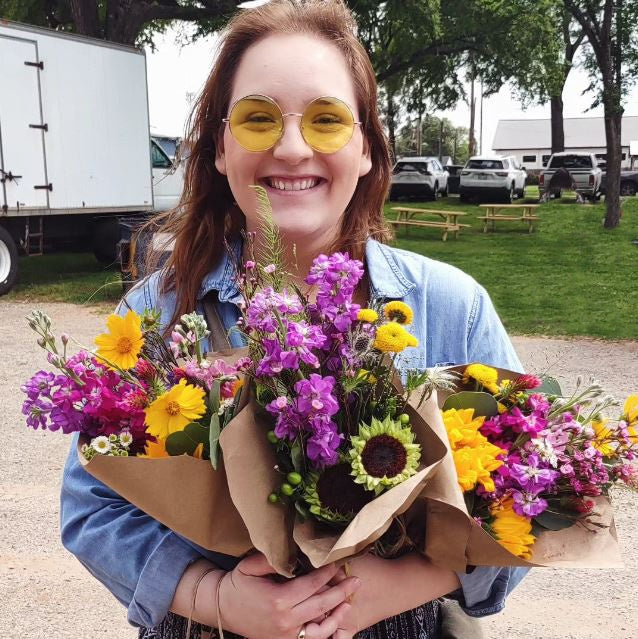 CSA Bi-Weekly Flower Subscription - Large Hand Tied Bouquet