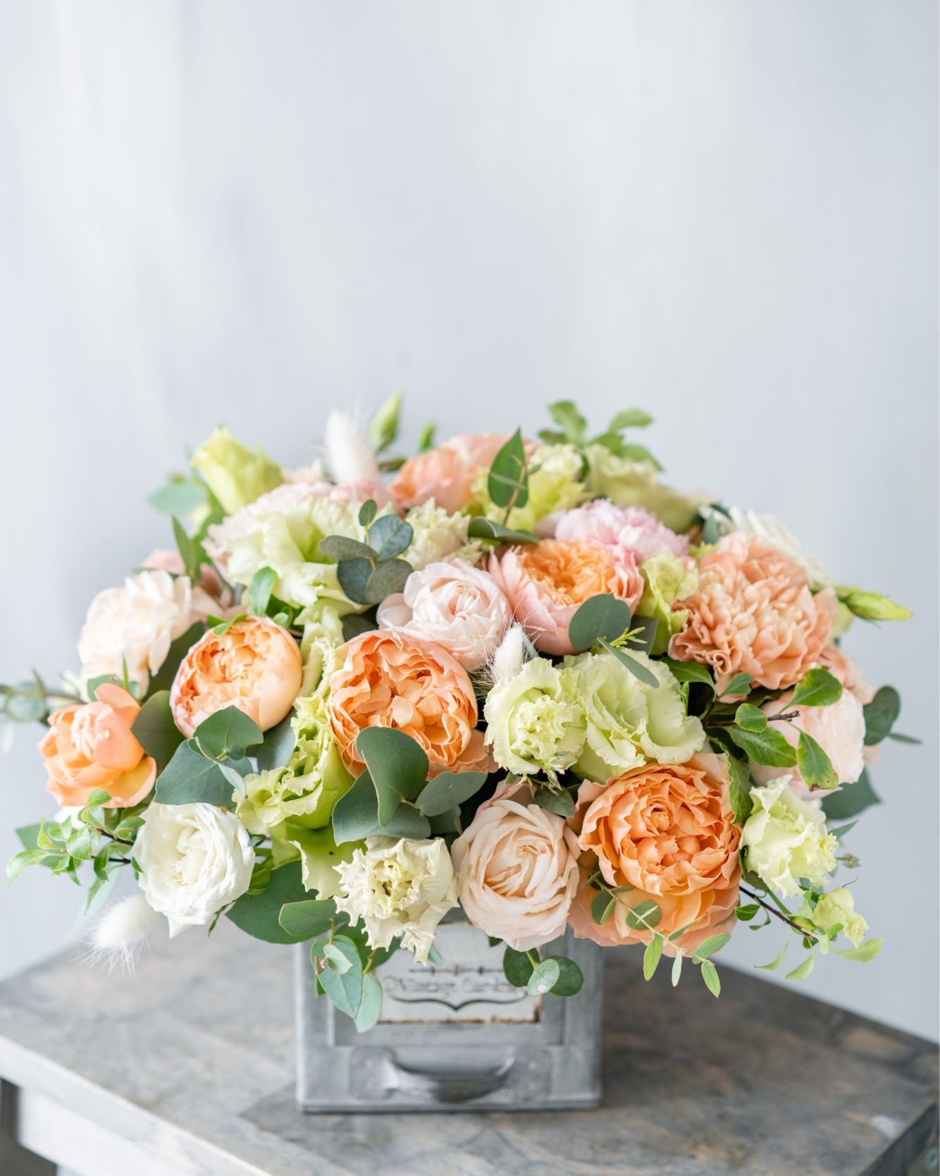 Flower Arrangement in Vessel - Free HAWL Delivery