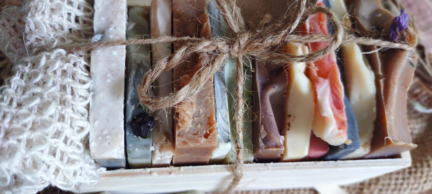 THE ULTIMATE GIFT BOX SOAP SET - Artisan Handcrafted Gift Soaps