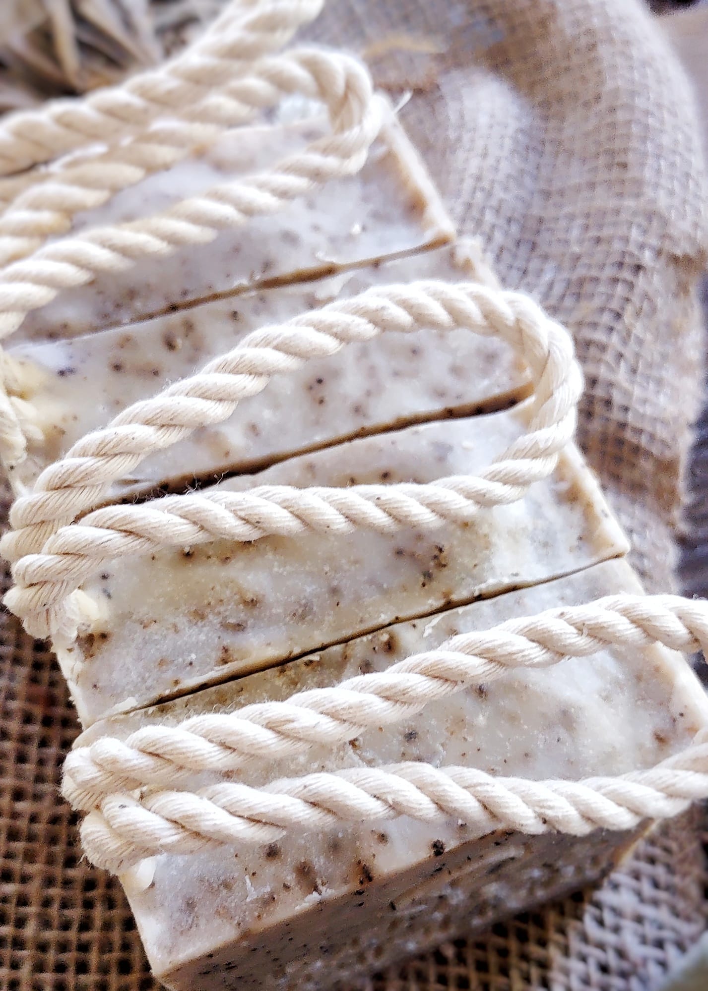 Soap On A Rope - Scrubby Soap for Men