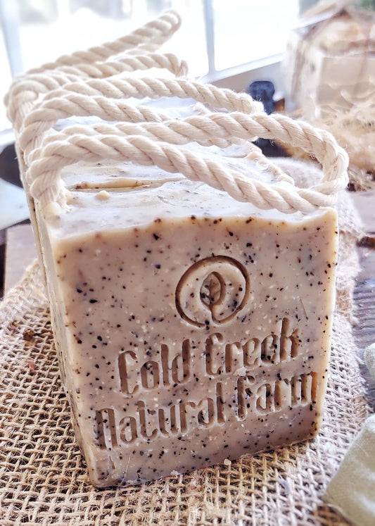 Soap On A Rope - Scrubby Soap for Men