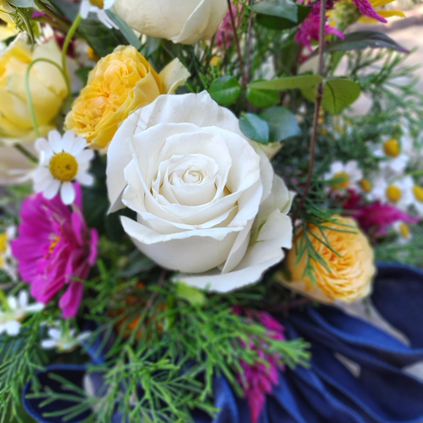 Ready for Delivery - Fall Flower Arrangement - Free HAWL Delivery