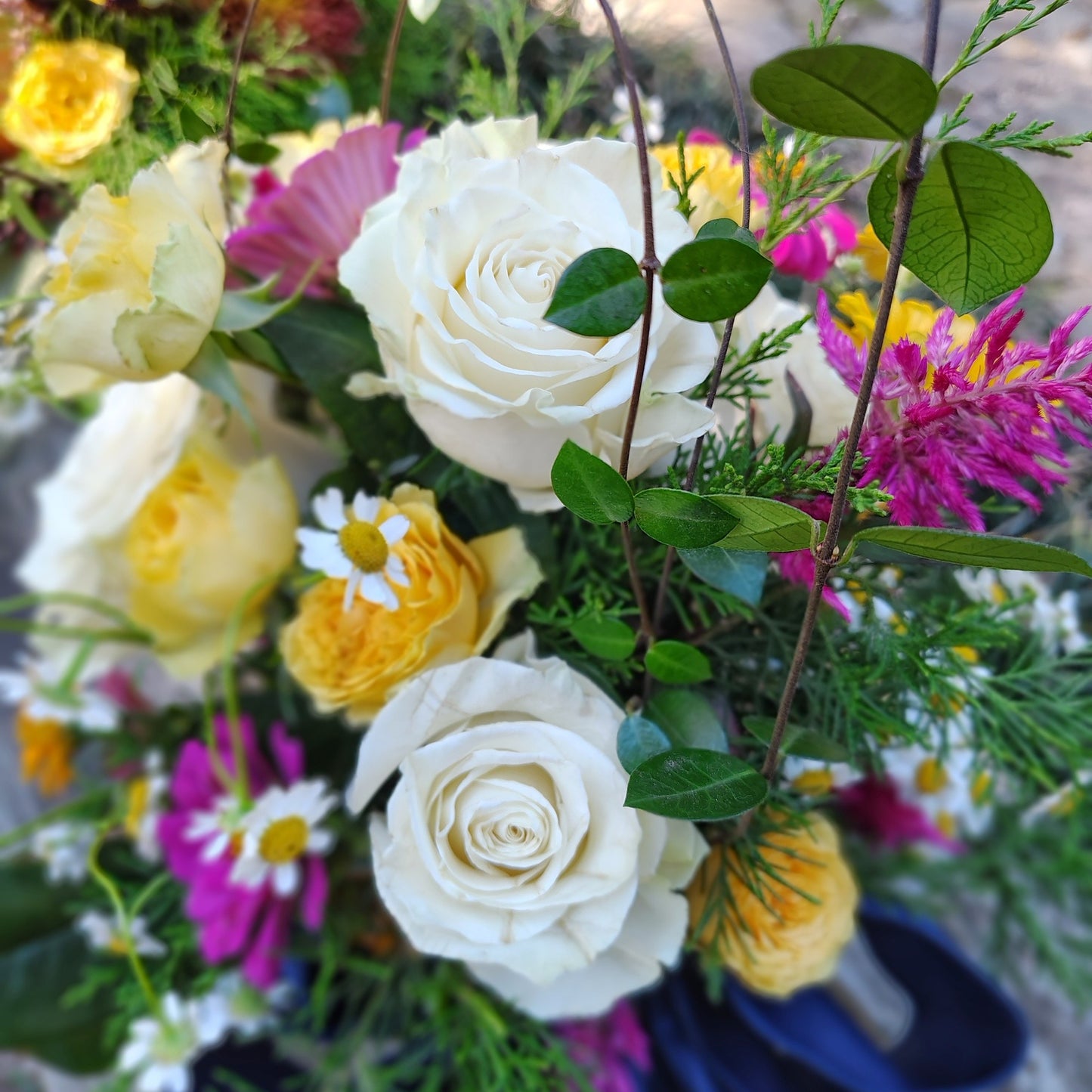 Ready for Delivery - Fall Flower Arrangement - Free HAWL Delivery