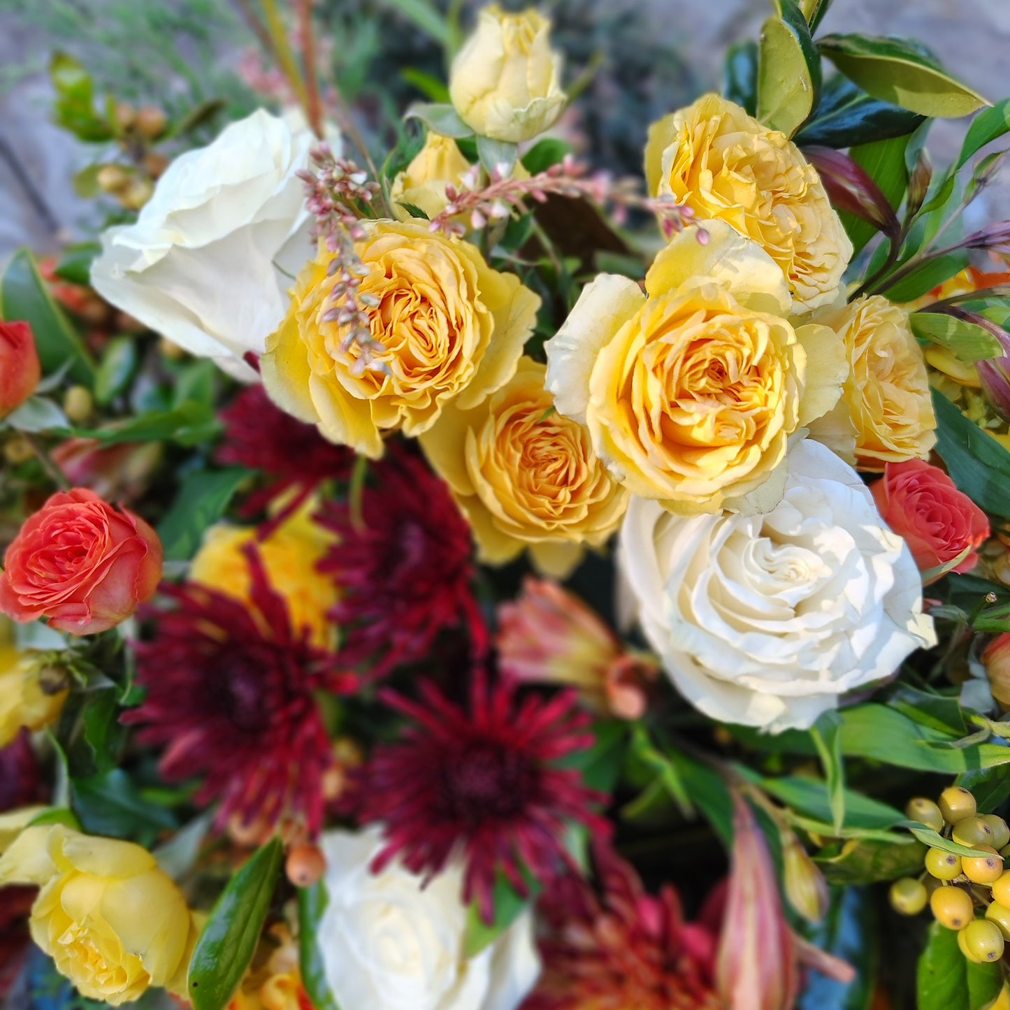 Ready for Delivery - Fall Flower Deluxe XL Arrangement - Free HAWL Delivery