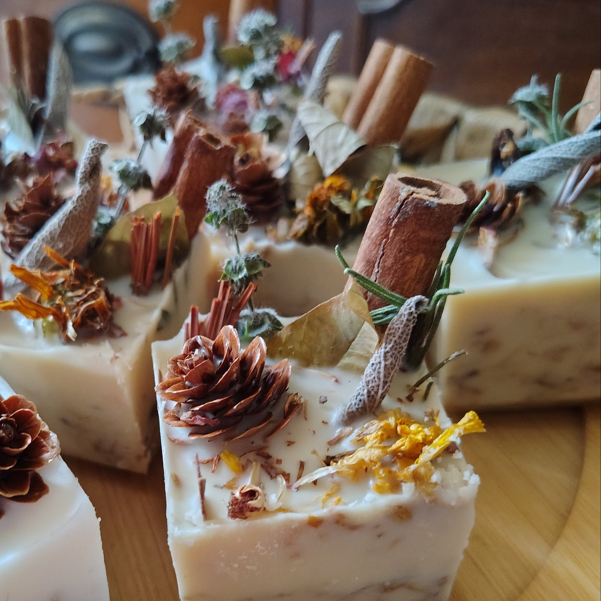 Herbal Fire Starter in bees wax