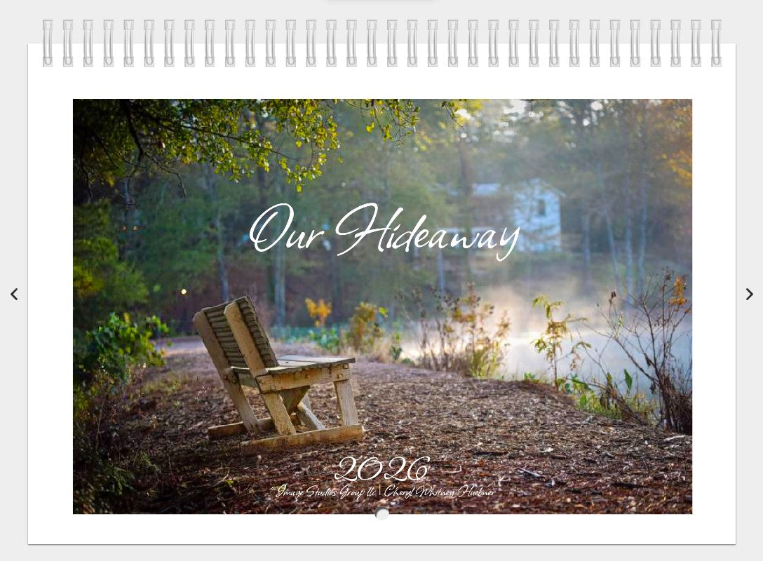 Our Hideaway Calendar 2026