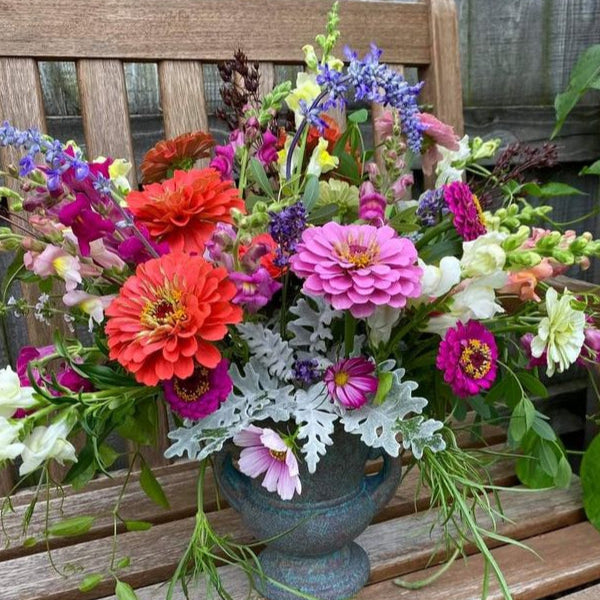 Flower Arrangement in Vessel - Free HAWL Delivery