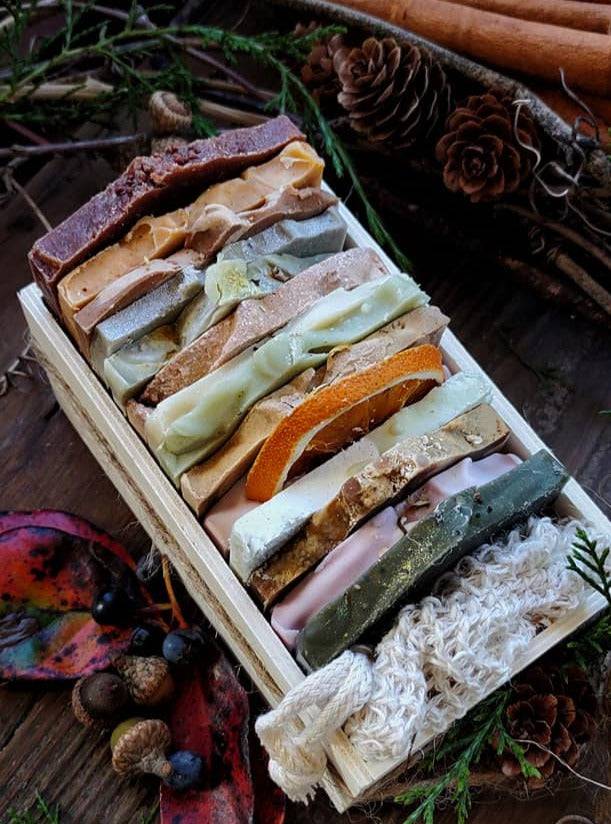 THE ULTIMATE GIFT BOX SOAP SET - Artisan Handcrafted Gift Soaps - Cold Creek Natural Farm